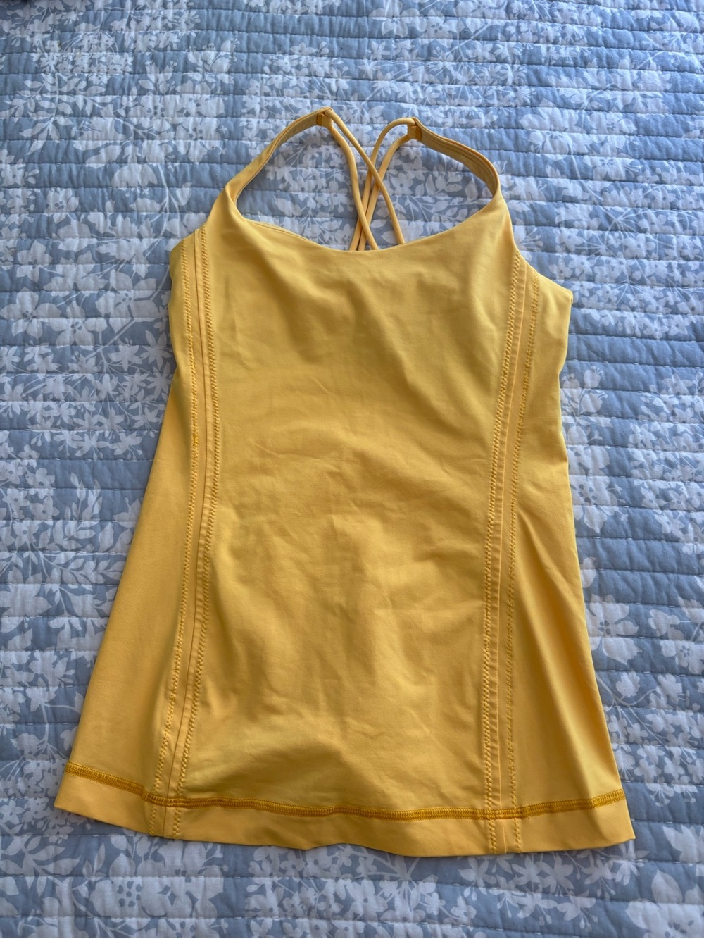 Lululemon Yellow Tank